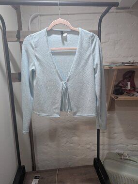 HM Blue Cardigan